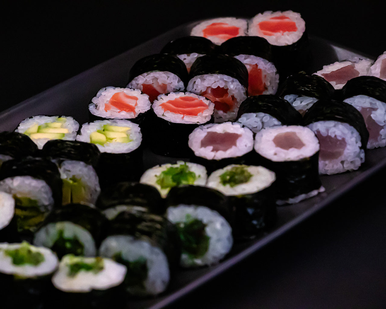 Norimaki Sushi Plate